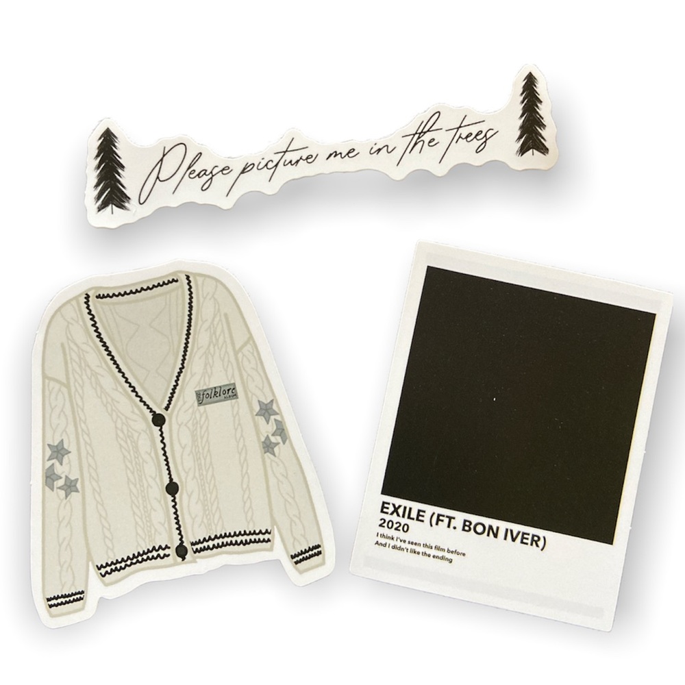 Taylor Swift Folklore Sticker - Picture 2 of 2